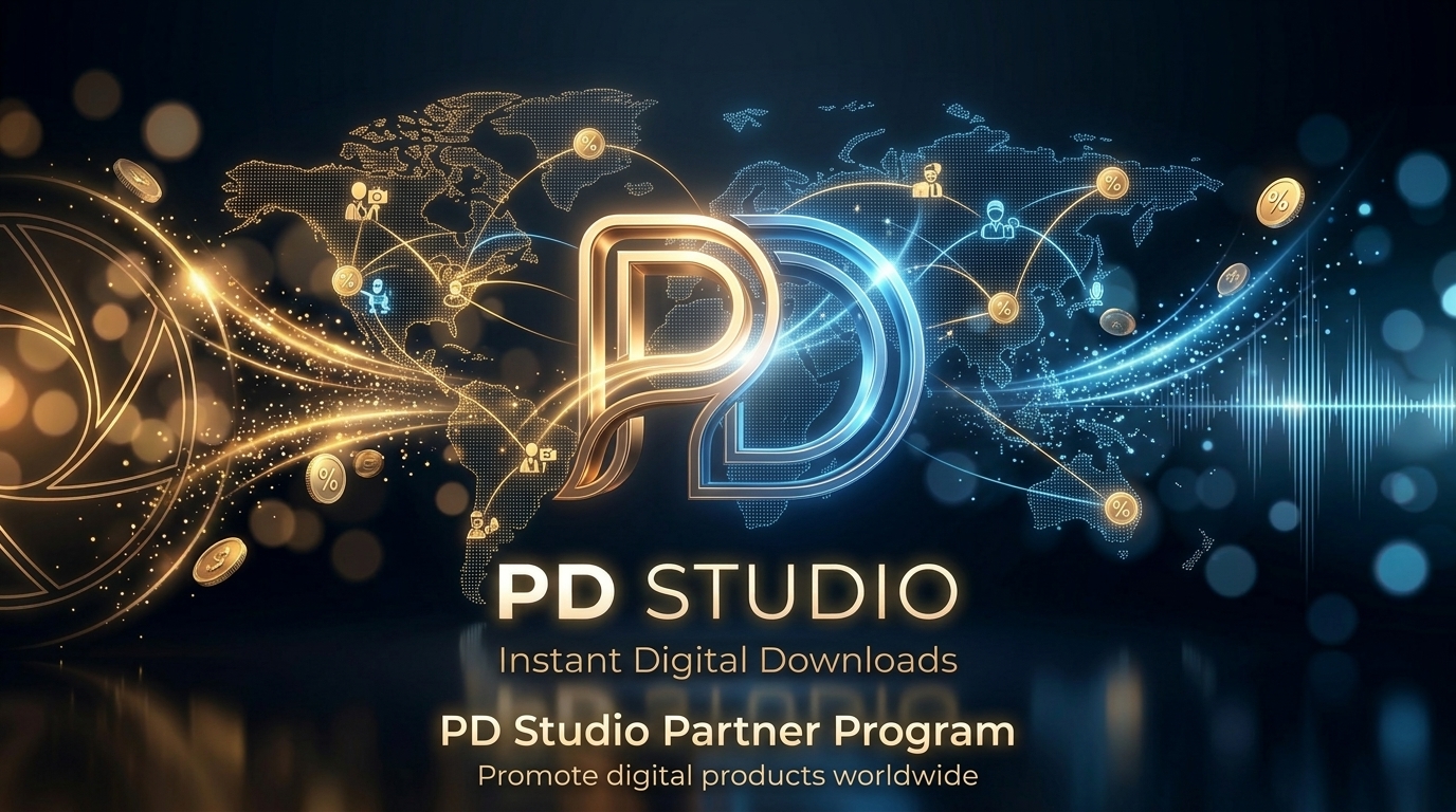 PD Studio Partner Program - Promote digital products worldwide
